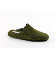 men's slippers MONTENAPO hunter green suede